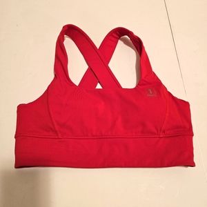 1st Phorm Sports Bra Size Medium Red